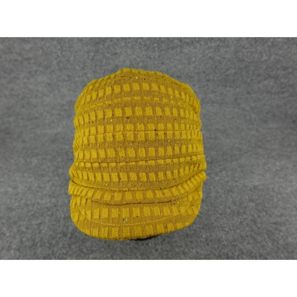 Studio Toms Twits Insolence Effecter Newsboy Hat Large‎ Mustard Yellow Excellent